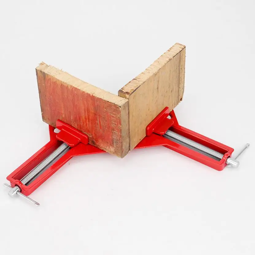 #*Cheap Multifunction 90 Degrees Working Clamp Wooden Clip Right Angle Corner Frame Clip 5O1027
