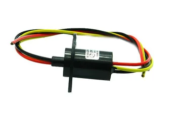 

1pc Automatic Arm Conductive Slipring Diameter 22mm Large Current 20A Compact Electric Collecting 3 Circuits Slip Rings
