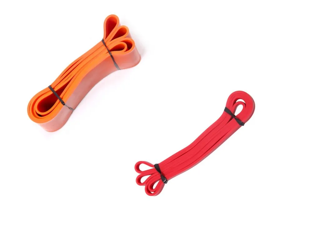 free shipping red and orange combination power heavy duty resistance