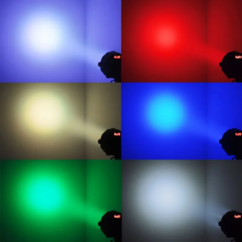 1 подсветка ПК Par Led DJ PAR 54x3 W LED свет 8CH RGBW 64 DMX512 сценическое праздничное шоу