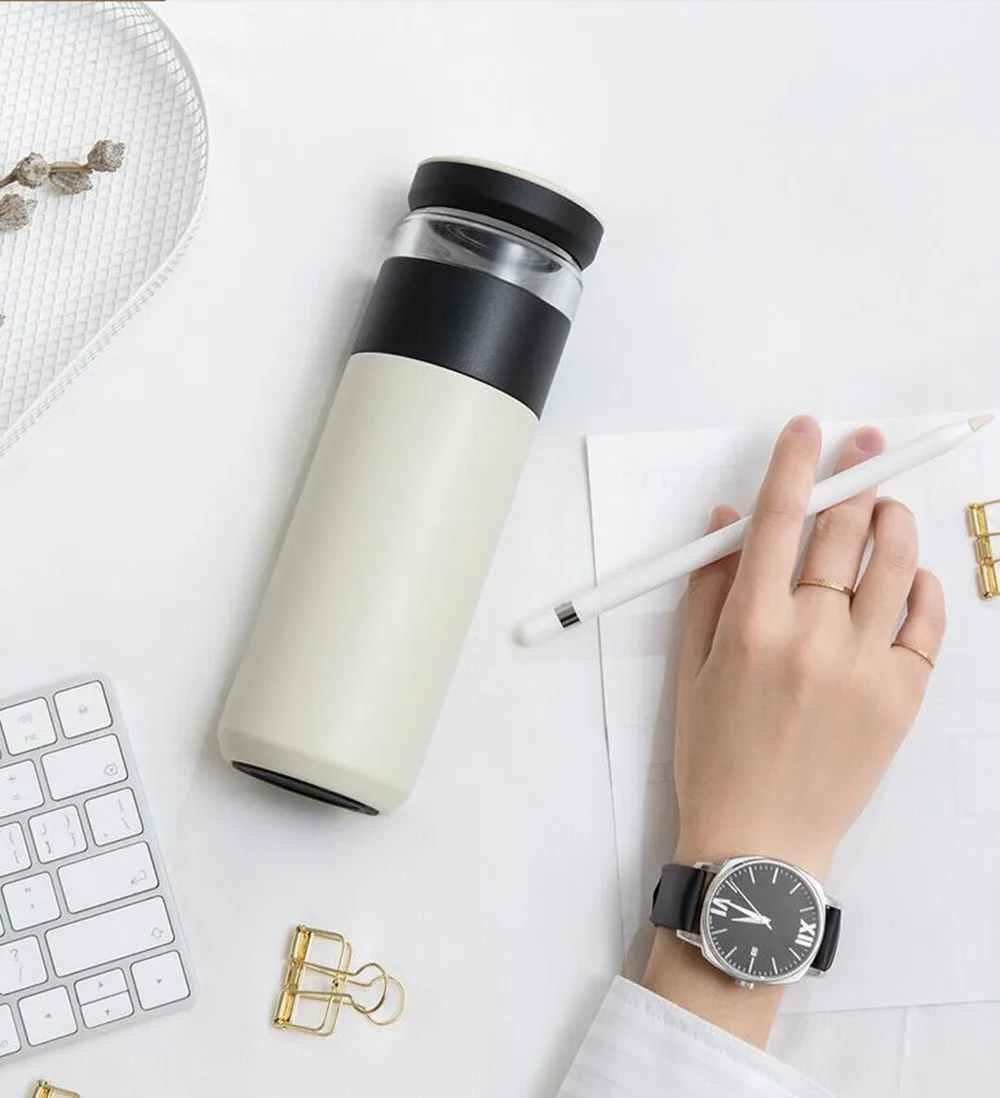 2019 Xiaomi Fun Home 520ML Thermos Water Bottle Double Wall Stainless Steel 316 Vacuum Flasks Thermos Bottle Tea Infuser (19)