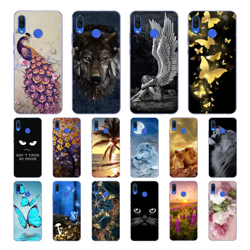 

Geruide huawei nova 3 Case Cover, Fashionable Soft TPU Silicone Back Cover Cases nova 3 nova 3i INE-LX2 INE-LX9 Cell Phone Cases