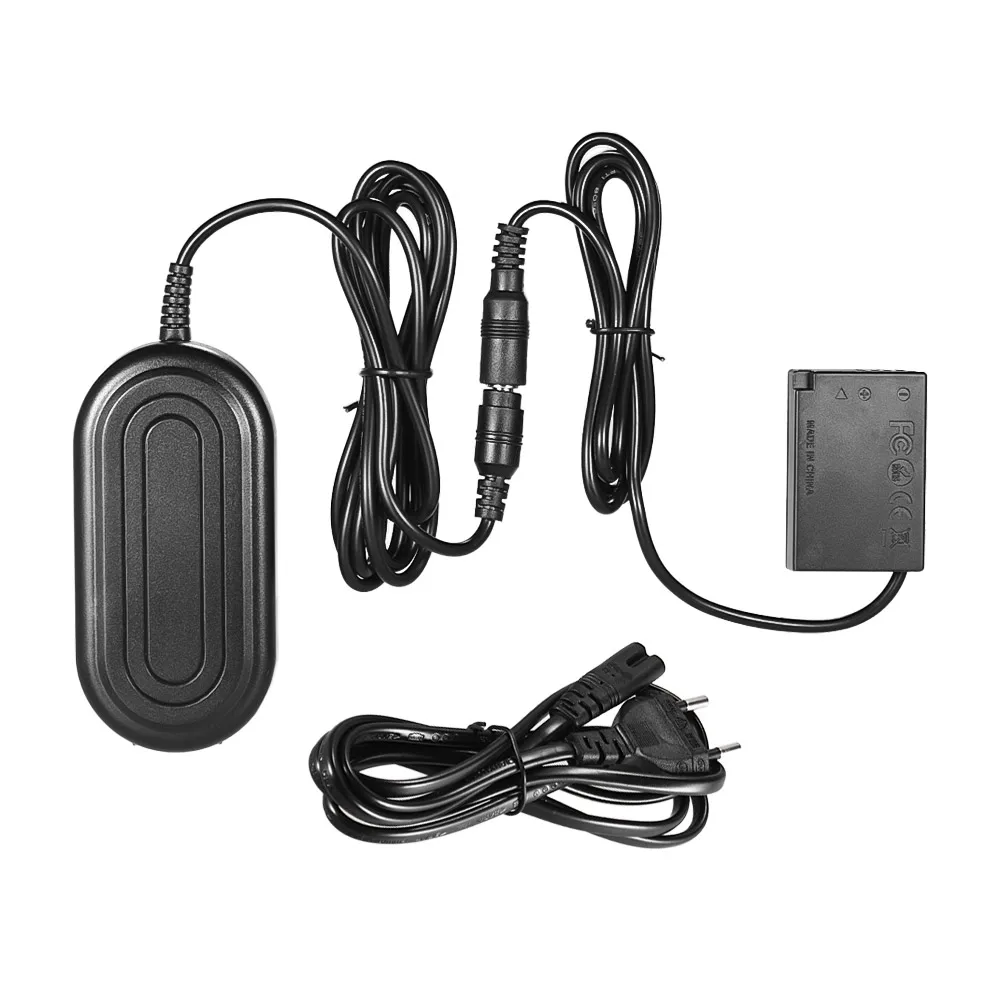 

Andoer ACK-E18 AC Power Supply LP-E17 Dummy Battery Adapter Camera Charger for Canon 200D M6 /Rebel T7i T6s 8000D KISS X8i DSLR