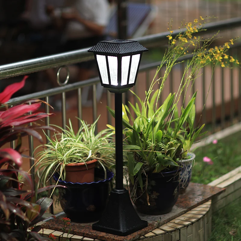 

High 80cm LED Solar Panel Lawn Lamp Path Way Lights Waterpproof Lustres Garden Luminaria Decoration Outdoor Lighting