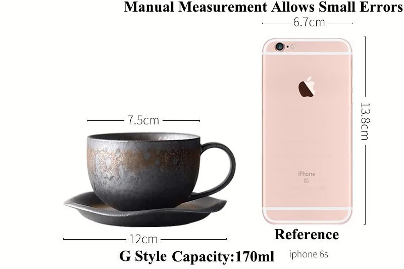 Японский стиль, винтажная керамическая грубая керамика, кофейная чашка ручной работы, ржавчина, глазурь, Вытяжная Цветочная чашка для латте, завтрака, молока, чая, воды, кружки