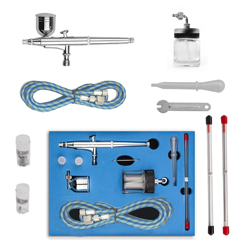 

Airbrush Tattoo Kit Professional Air gun body painting Makeup airbrush nail Temporary tattoos aerograph Pen Model ART