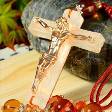 Аксессуары для автомобиля Подвеска Крест Иисуса христианский подвесной орнамент автомобиль Стайлинг для авто зеркало заднего вида украшение интерьера