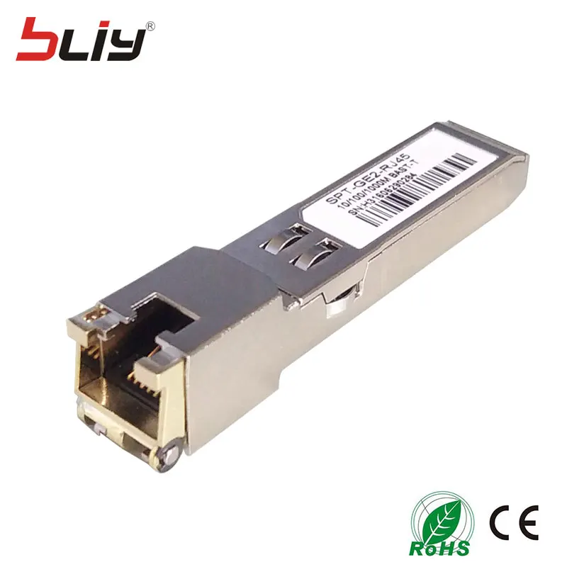 10/100/1000Base T copper GBIC Gigabit mini GBIC Module SFP Copper RJ45