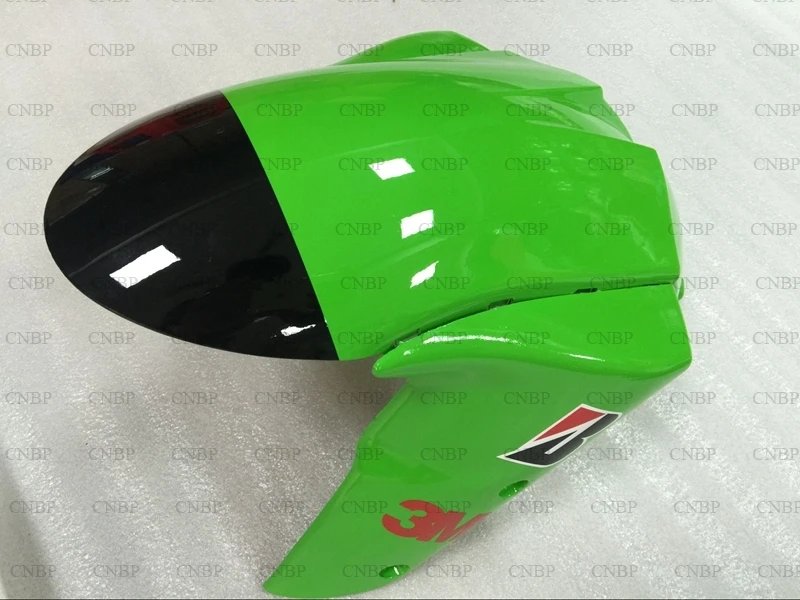 Ninja Zx 6r 2007 2008 набор для всего тела 636 08 07 зеленый Черные Пластиковые