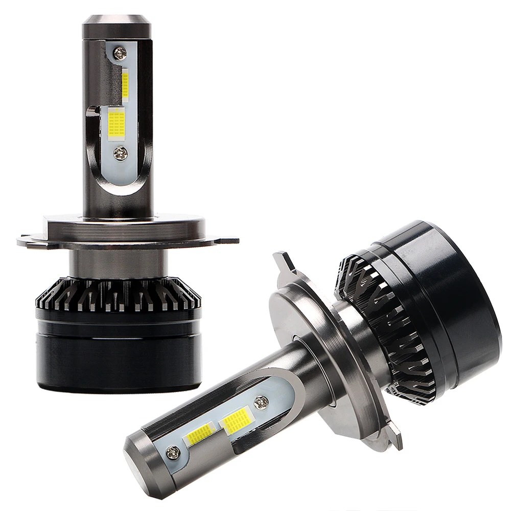 

2pcs H4 LED Car Headlamp Hi-Lo Beam Auto Fog Lamp Headlight Blub Hight Brightness Car-styling 60W/set 6000k 10000LM 12V 24V