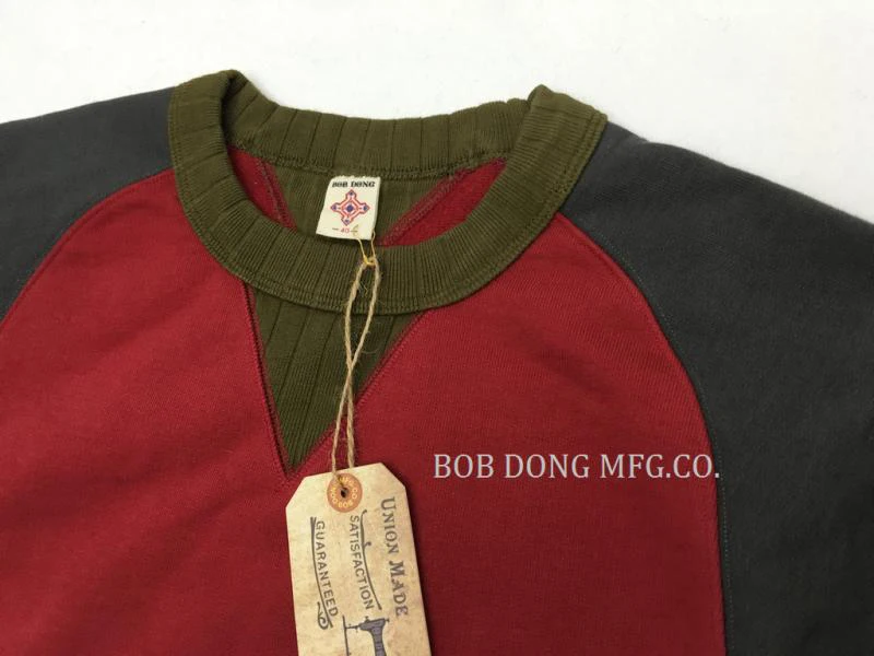 Bob Dong Винтаж 40s 50s двойной V вырез лодочкой Толстовка Зимняя Мужская Ретро цветной пуловер Джерси