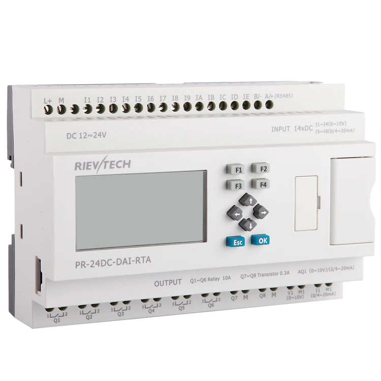 

RIEVTECH,Micro Automation sulutions provider. programmable relay PR-24DC-DAI-RTA