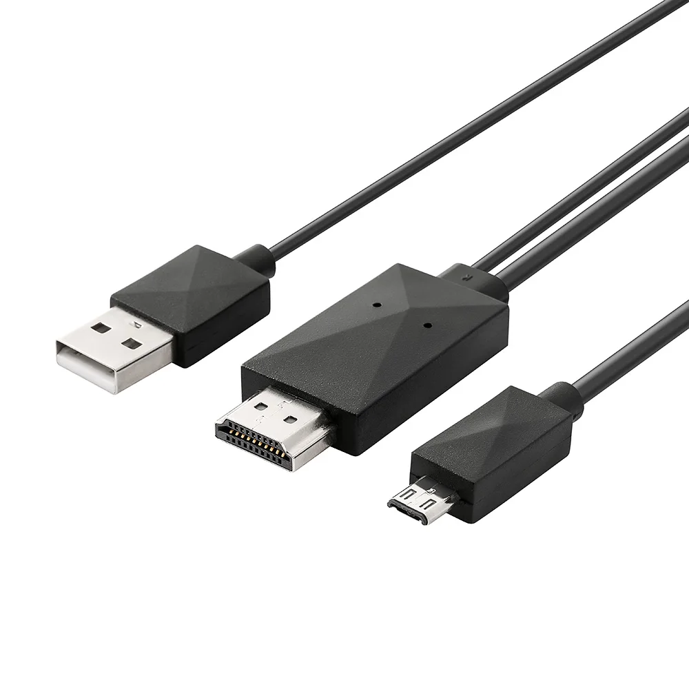 Micro USB к HDMI 1080P HDTV AV кабель адаптер для Android телефонов samsung