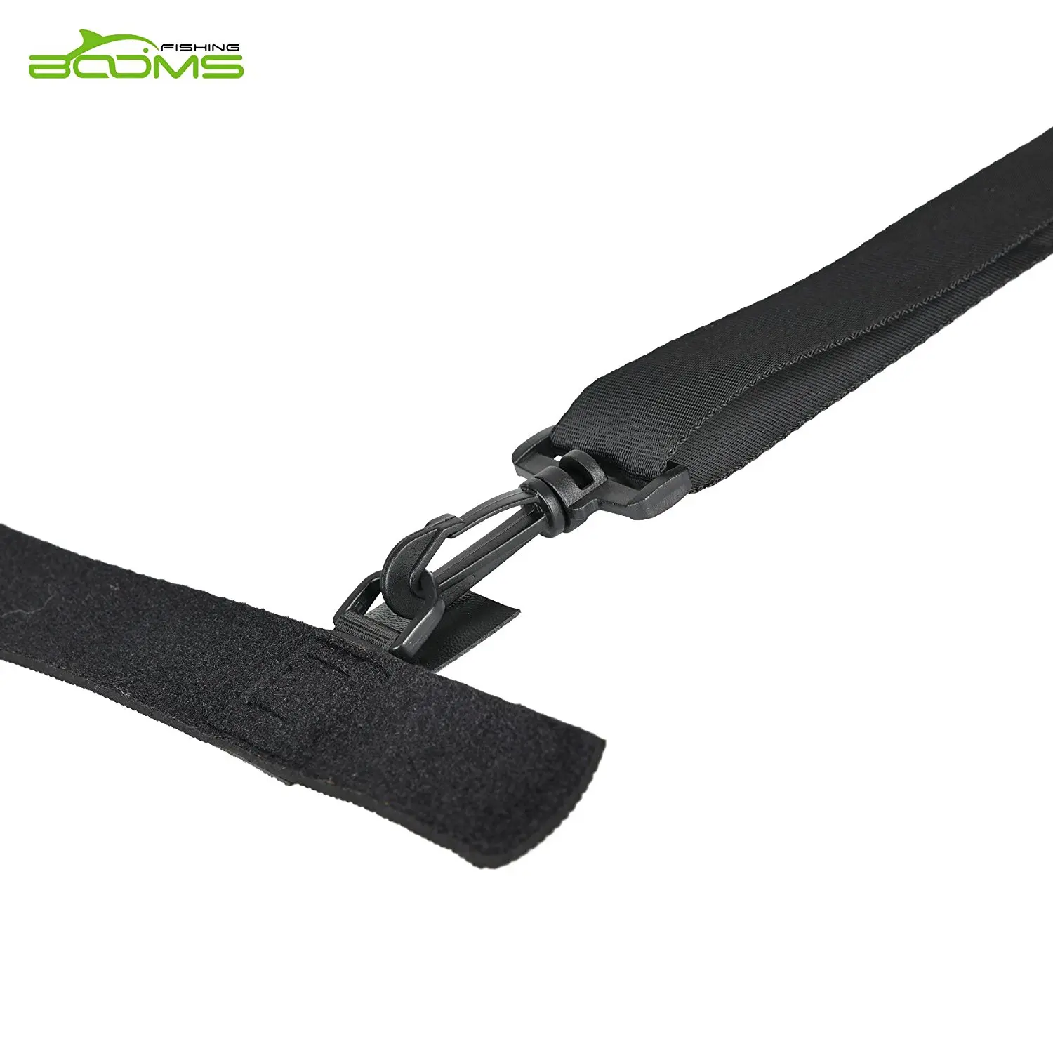 Booms Fishing RS4 Rod Carry Strap Sling Shoulder Belt, Black