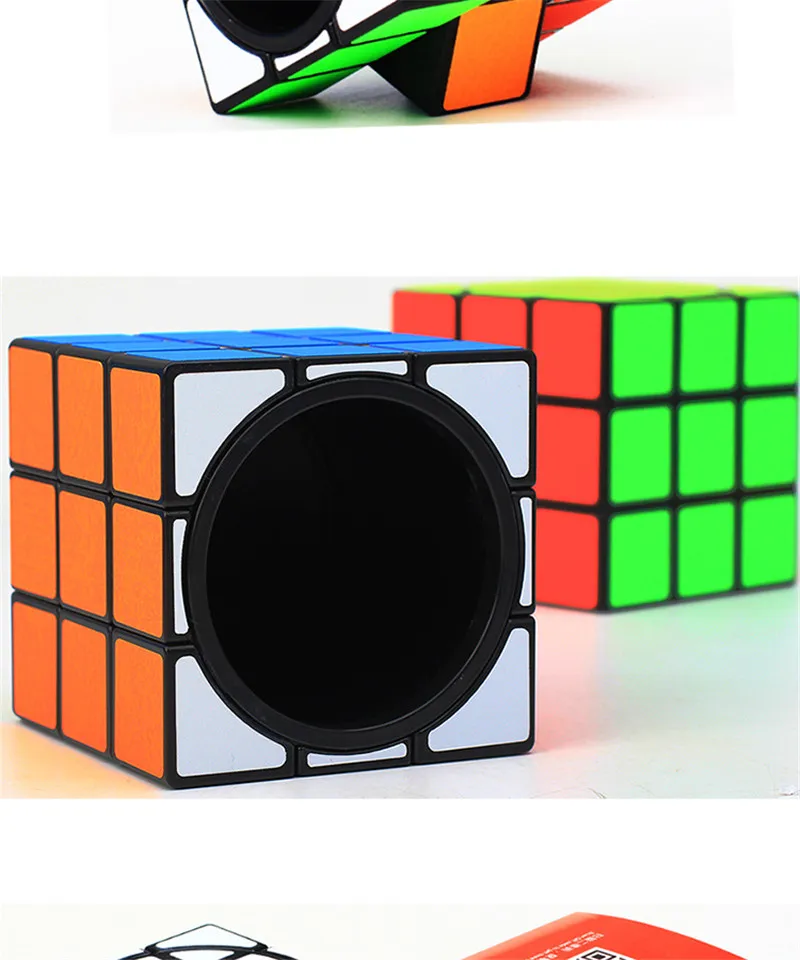 3X3 магический скоростной кубик держатель для ручки спасательная коробка головоломка настольная офисная декорация креативные подарки держатель для кисти Карандаш Ваза куб