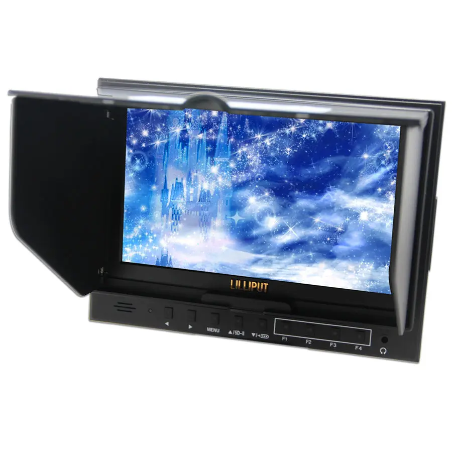 Lilliput 7&quot 5D-II/O/P for SONY A7S Panasonic GH4 HDMI Field Monitor Canon Mark III |