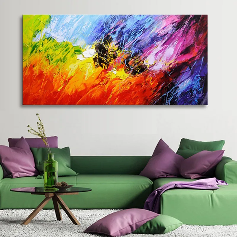 handmade oil painting on canvas modern 100%  Best Art Abstract oil painting original  directly from artis  COX1-003 (1)