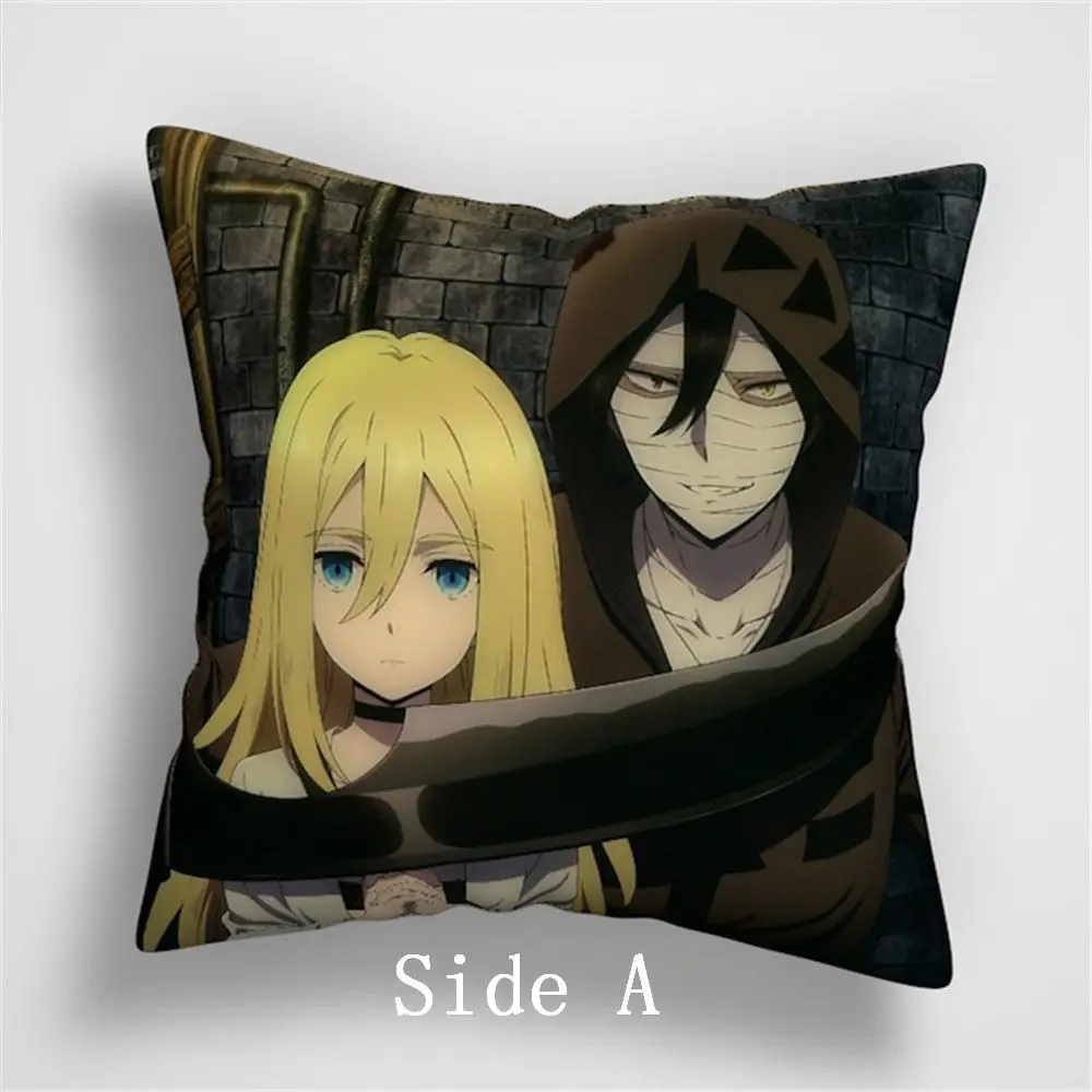 

Suef Anime manga Satsuriku no Tenshi Angels Of Death Anime two sided Pillow Cushion Case Cover 849