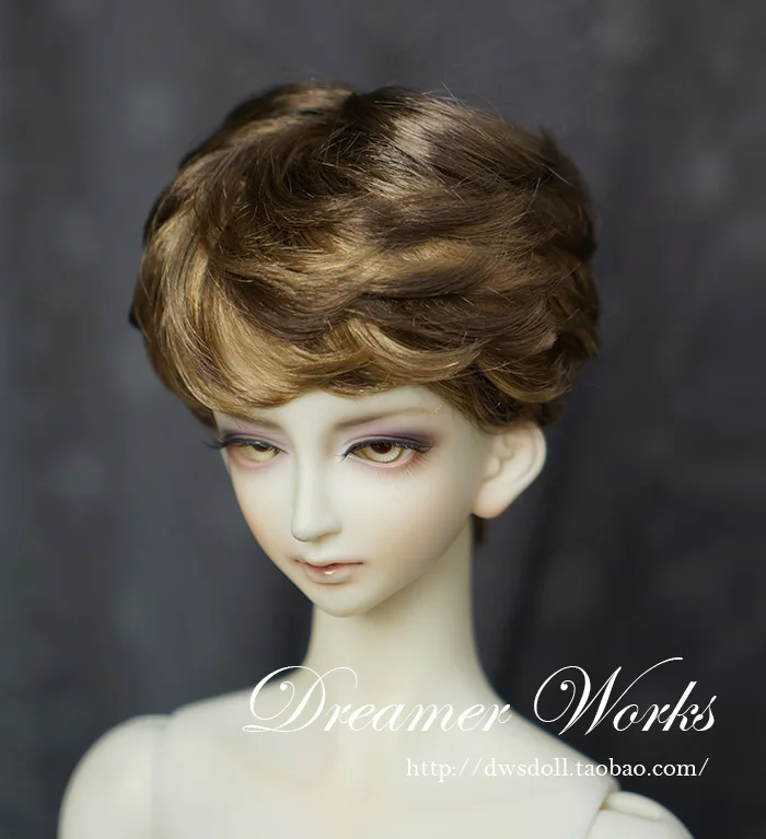 1/6 1/4 1/3 Размер парика для шарнирной куклы короткие волосы для BJD/SD куклы аксессуары, не включены куклы, обувь, одежда и другие аксессуары 18D1353