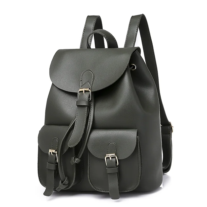Новинка, женский кожаный рюкзак, черный, Bolsas Mochila Feminina, большие школьные рюкзаки для девочек-подростков, Женская дорожная сумка