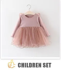 Girls wear spring and autumn new female baby sweet Korean version of the children's lace princess dress