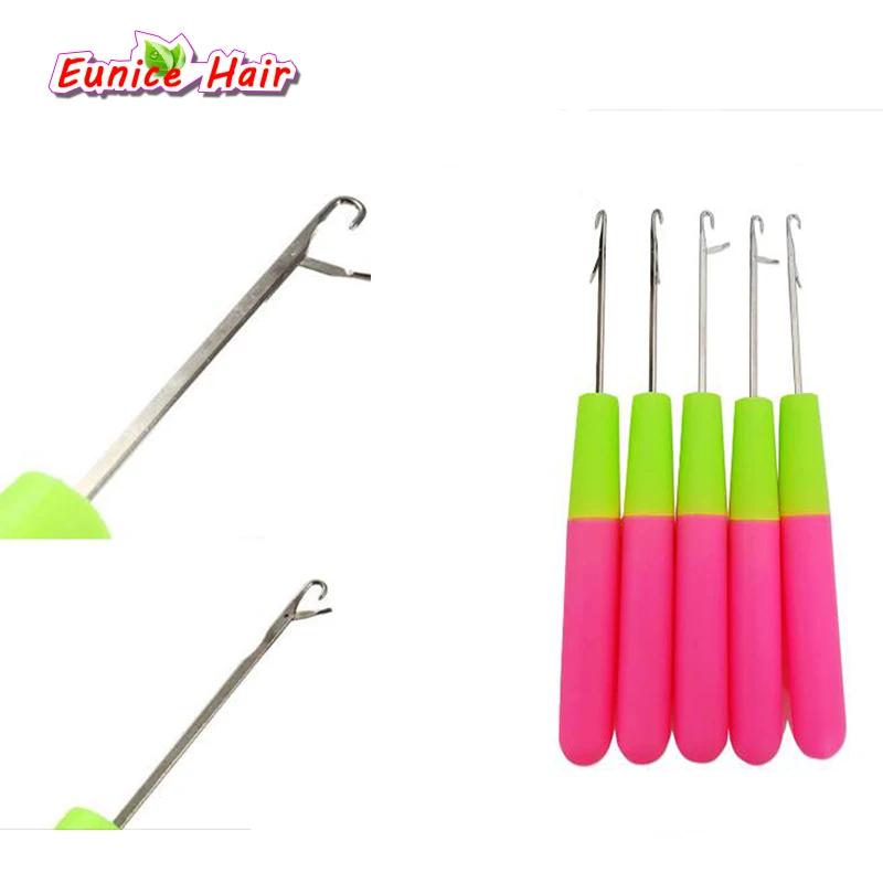 Professional Hair Extension Tool Latch hook crochet needle 100pcs/lot for jumbo braids and
