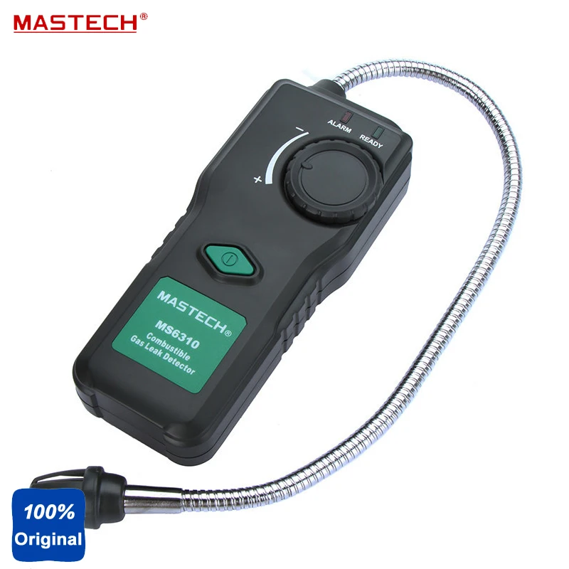 

Multifunctional Flammable Gas Detector Combustible Gas Leak Tester Sound Light Alarm MS6310
