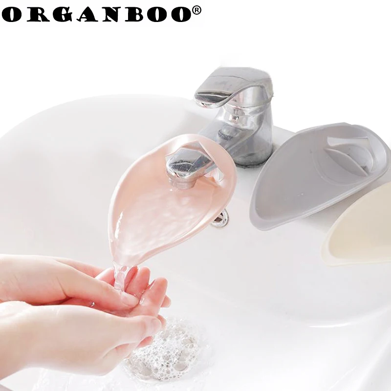 

ORGANBOO 1PC Children's faucet extender hand washing device water diverter duckbill shape water saver kids bathroom accessories