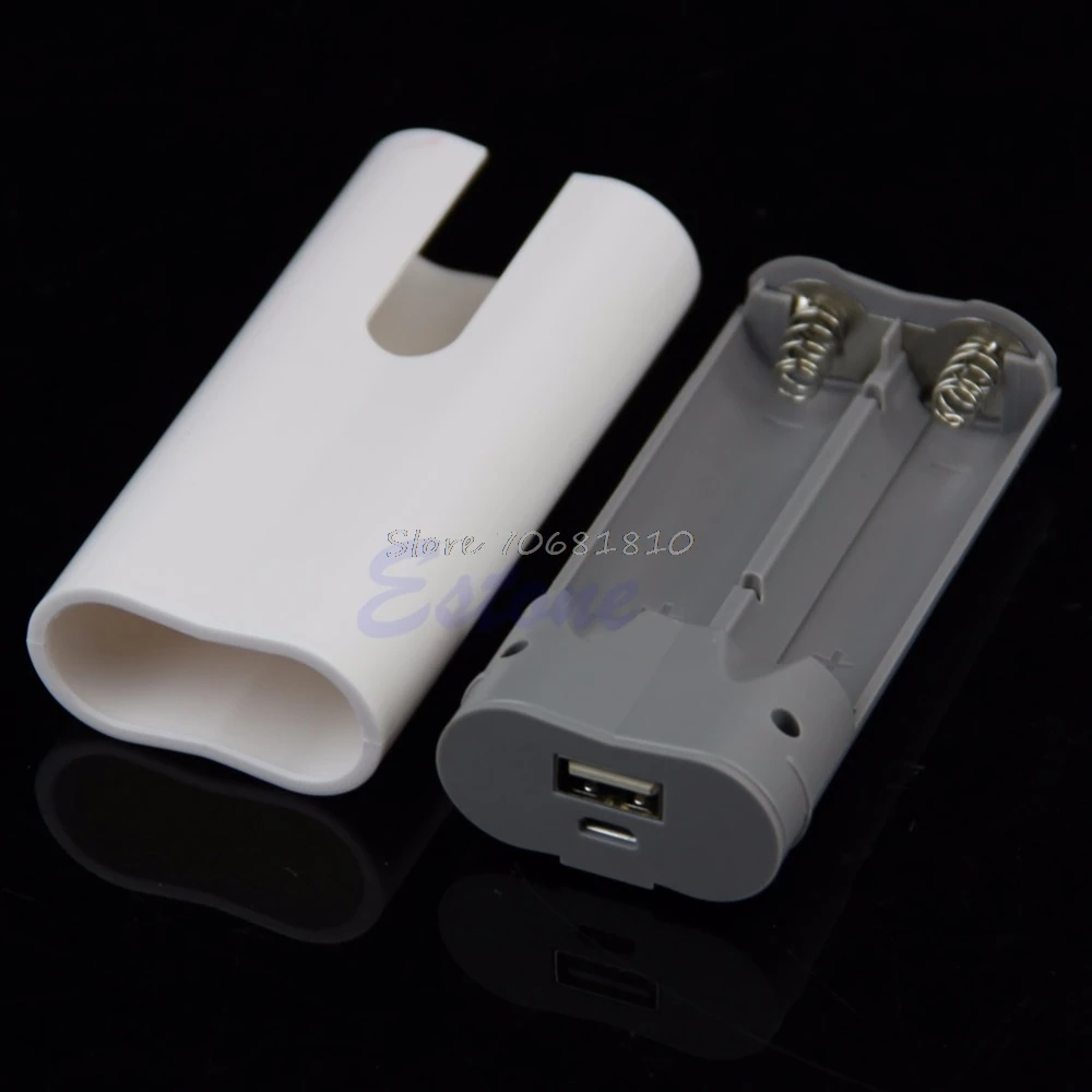 2x 18650 usb mobile power bank battery charger box 2x 18650 usb mobile power bank battery charger box