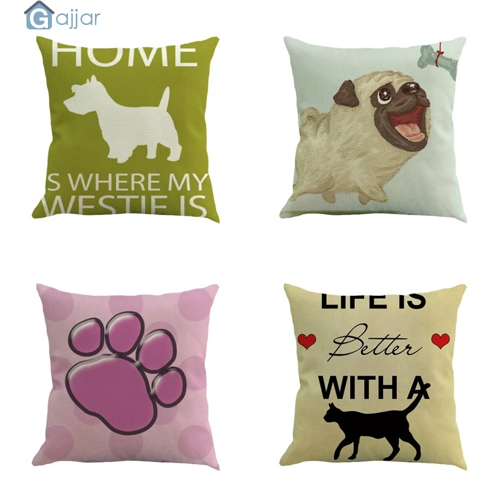 

Ouneed 2018 Cushion pillow Decorative Upholstery Pattern Pillowcase Pillow Case Cushion Cover Sofa Home DecorDropshiping july12