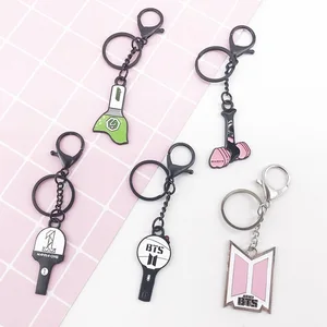 SGDOLL Korea Kpop BTS GOT7 BLACKPINK Wanna One Light Stick Keychain Bangtan Boys Keyrings Clip Cute New Fashion 5.5 cm SGDOLL Korea Kpop BTS GOT7 BLACKPINK Wanna One Light Stick Keychain Bangtan Boys Keyrings Clip Cute New Fashion 5.5 cm