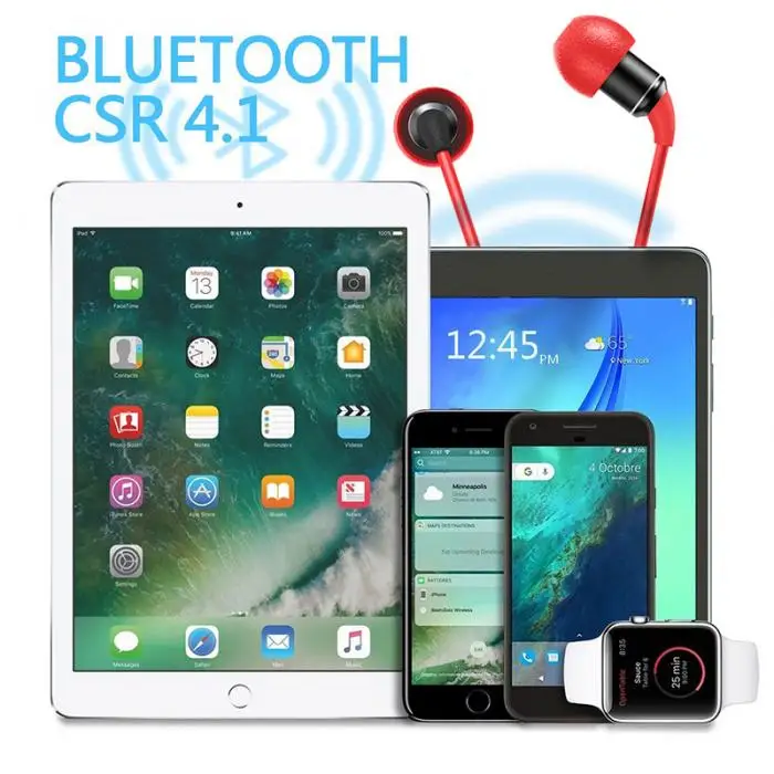 Беспроводные Bluetooth наушники вкладыши для iPhone samsung huawei NK-Shopping