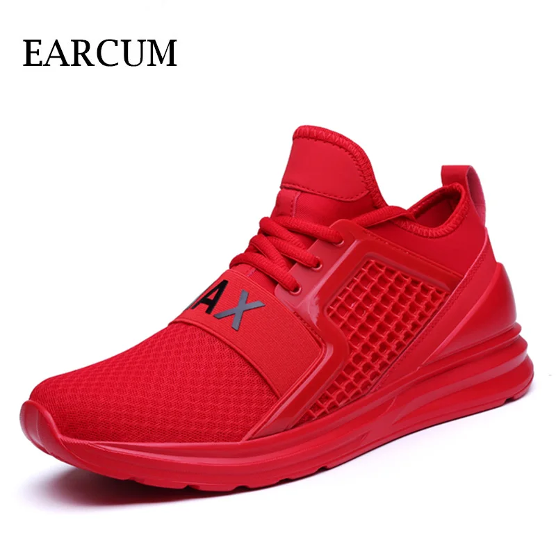 Breathable Running Shoes Men Mesh Sneakers Summer New Casual Man Sport Plus Size 39-47 Trainers Slip-On Outdoor Footwear | Спорт и