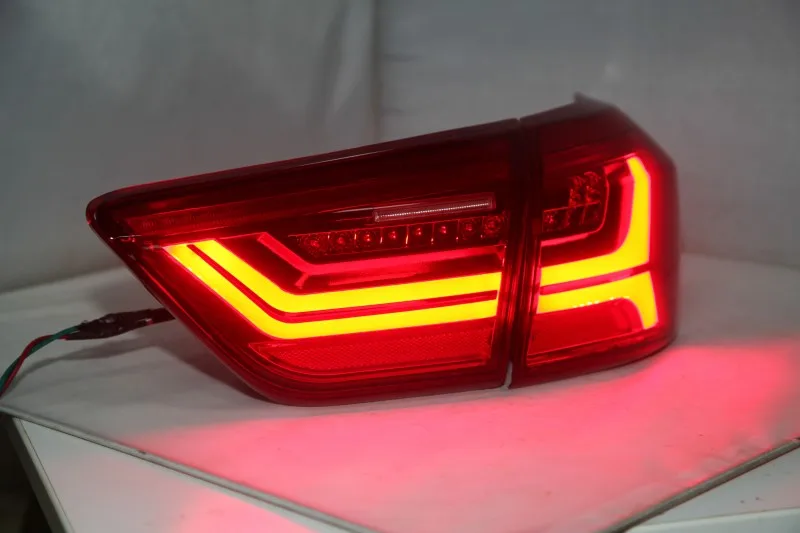 Hyundai ix25尾灯总成  红白  奥迪款 (15)