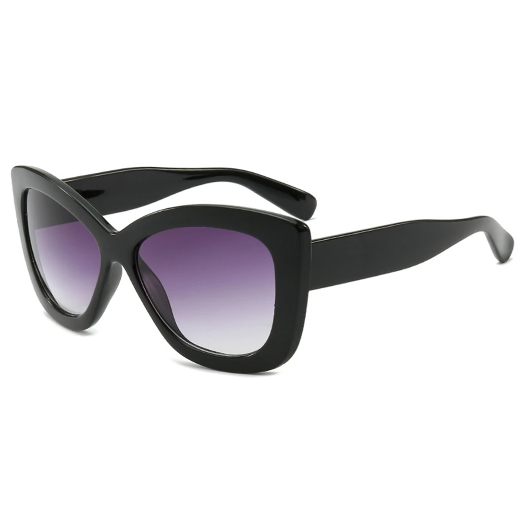 Summer Women Outdoor Sunglasses Wrap PC Frame Female Sun Glasses 7 Colors Gradient Shade UV400 Protection Oversized Sunglasses