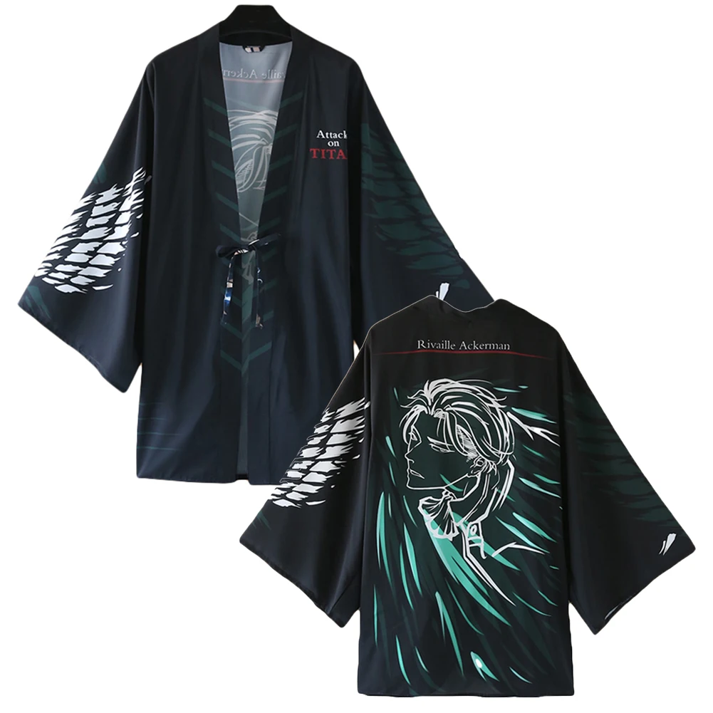 Brdwn SAO Kirito Elucidator GGO Naruto Sasuke Rikudo Sennin ootuki Hagoromo атака на Titan Cospplay Haori накидка|Костюмы