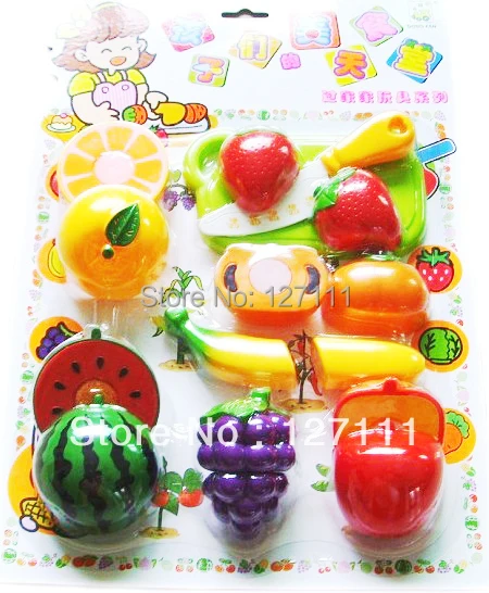 Детская игрушка детский фруктовый кухонный набор детских игрушек Детский сад Игрушка 7 шт. в наборе