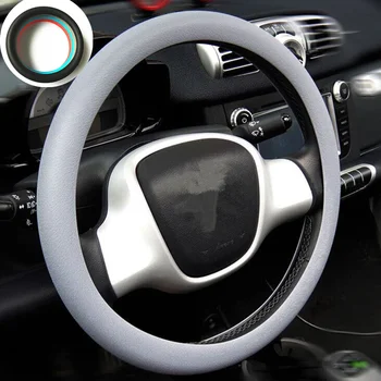 

Car styling Hot silicone car steering wheel cover For Opel Mokka Corsa Astra G J H insignia Vectra Zafira Kadett Monza Combo