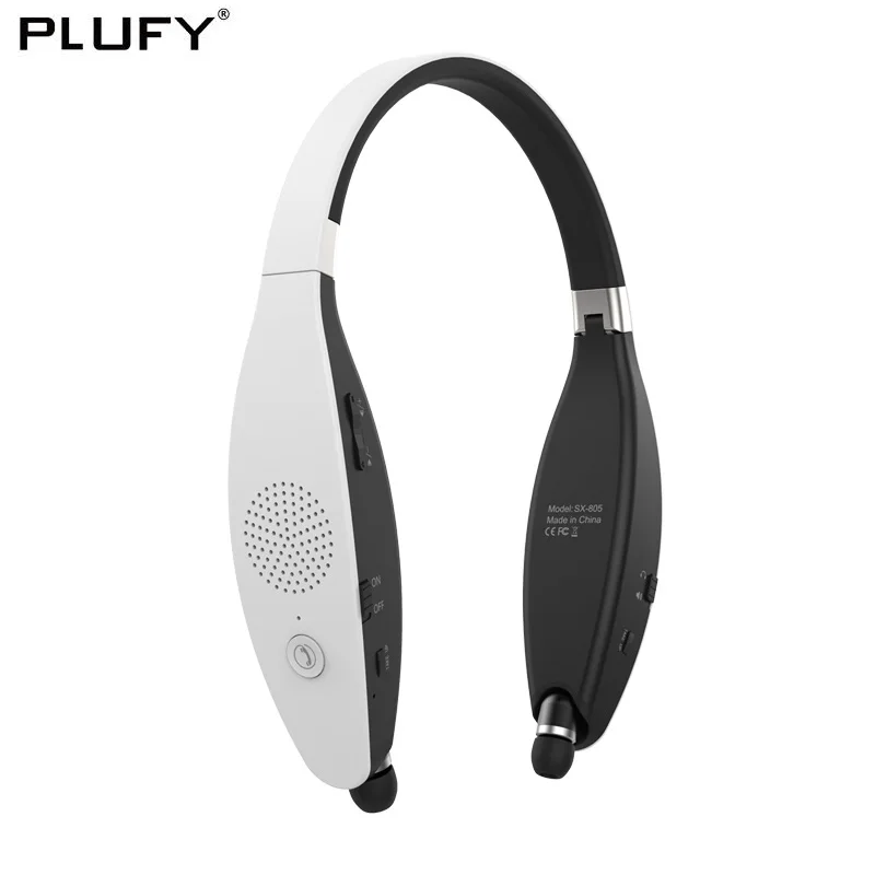 Беспроводные наушники PLUFY Bluetooth CSR4.1 спортивная гарнитура с басами