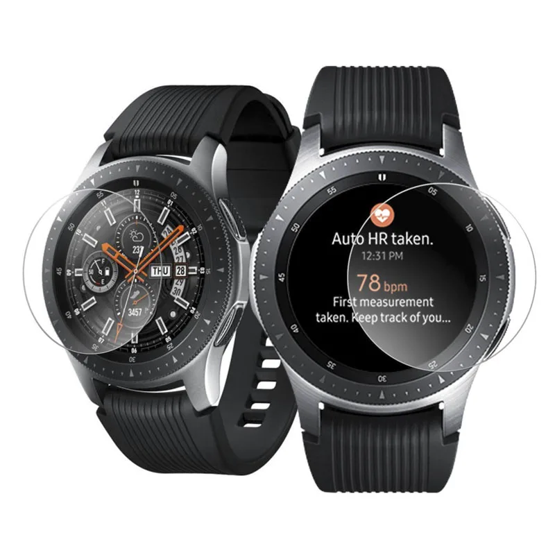 2 шт./лот закаленное стекло для samsung Galaxy Watch стекло 42 мм 46 мм 9H 2.5D Защита экрана для samsung Galaxy Watch 46 мм пленка