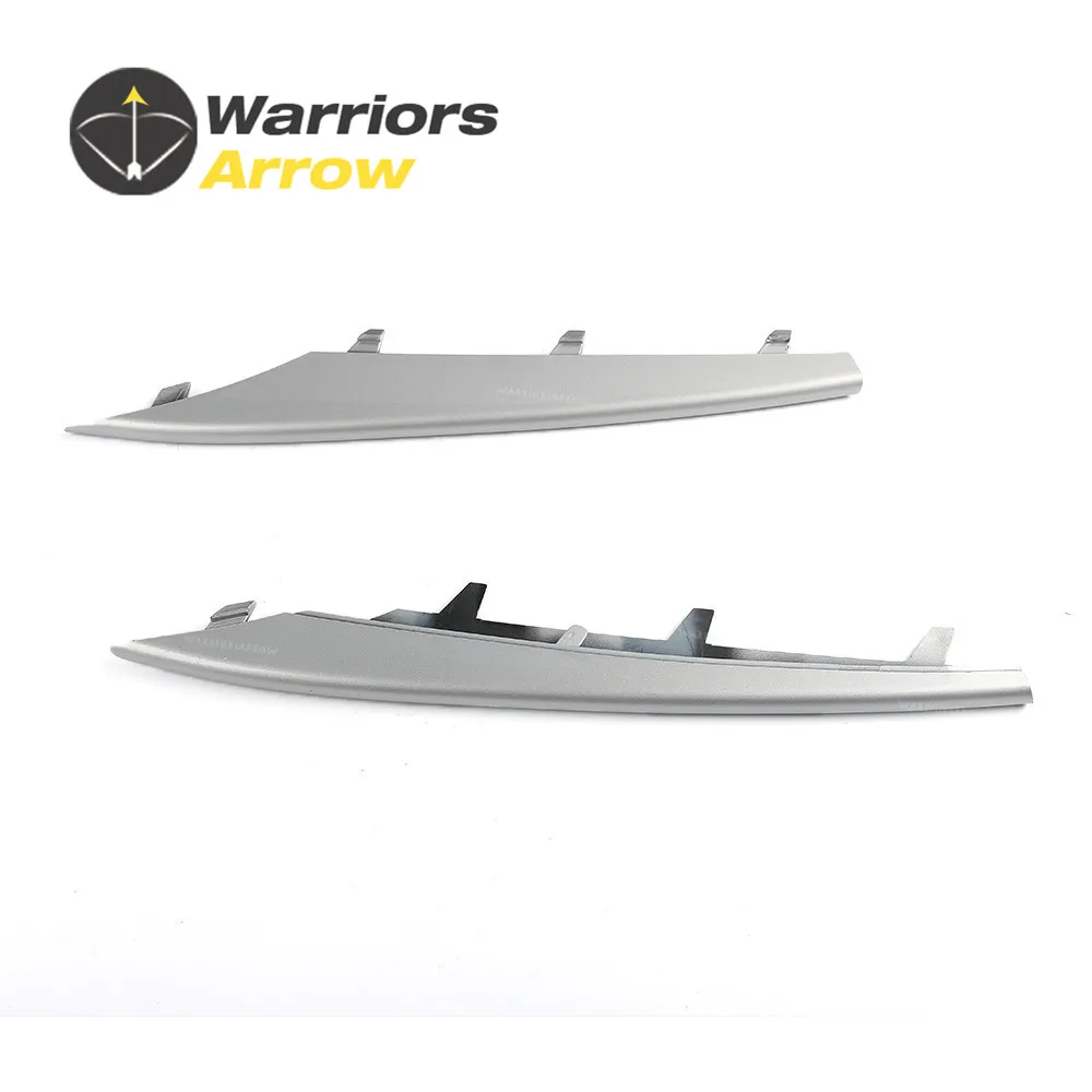 

51117168923 51117168924 For BMW X5 E70 2007-2010 Pair Front Left + Right Side Chrome Bumper Lateral Grill Trim Molding Primed