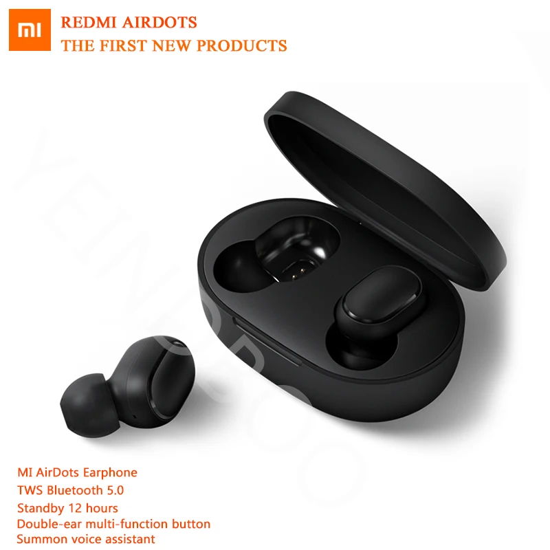 Xiaomi Redmi Airdots беспроводные наушники, Bluetooth 5.0 наушники спортивный с микрофоном громкой связи наушники беспроводные