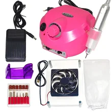 Машинка для маникюра, набор для ногтей всасыватель, пылесборник вентиляторы 30000 об/мин Электрический Фрезер для ногтей, фрезер для маникюра и педикюра пилочки для ногтей