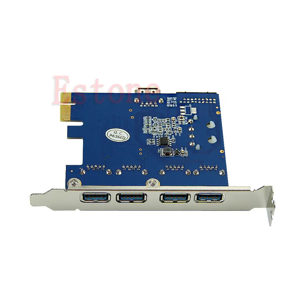 5 Порты PCI-E карта PCI Express USB 3,0+ 19 Pin разъем 4 Pin адаптер для Win