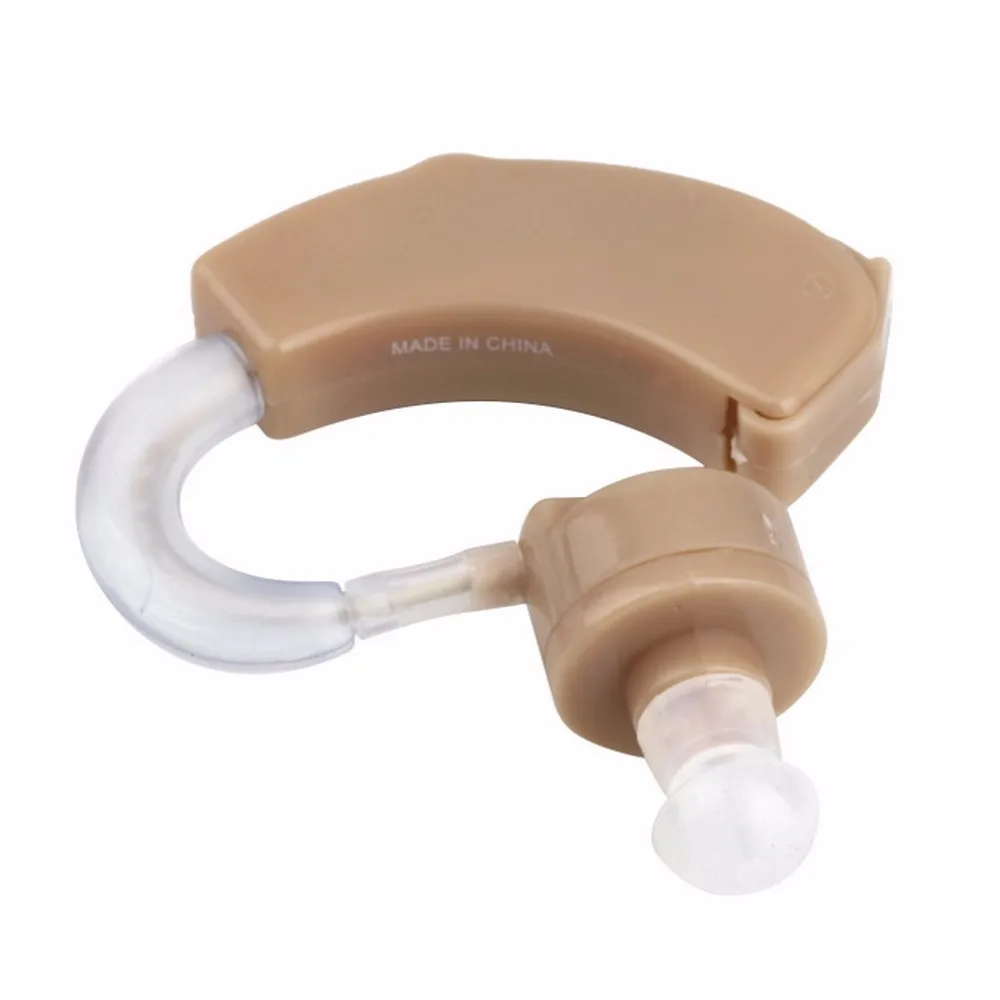 Регулируемый объем уха звук усилитель звука слуховой аппарат комплект мини слуховой аппарат для пожилых пластик в ухо дома Портативный