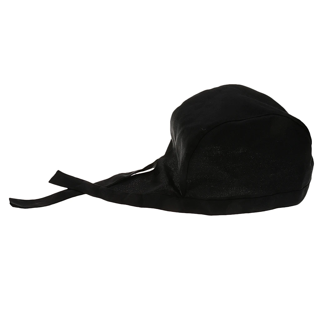 2 Pieces Unisex Cooking Cap Chef Cap with Kitchen Apron with Pocket &  Headwrap Bandana Hat