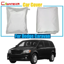Cawanerl Авто покрытие открытый дождь снег Защита от солнца автомобиля крышка Анти-УФ Пылезащитный для Dodge Caravan