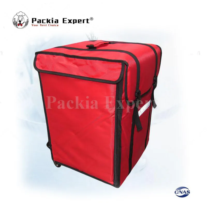 Aangepaste 2 kleuren Logo 12-14 inch 69L 39*39*56 cm Rugzak isolatie zak, voedsel pakket levering pizza levering zak Aangepaste 2 kleuren Logo 12-14 inch 69L 39*39*56 cm Rugzak isolatie zak, voedsel pakket levering pizza levering zak