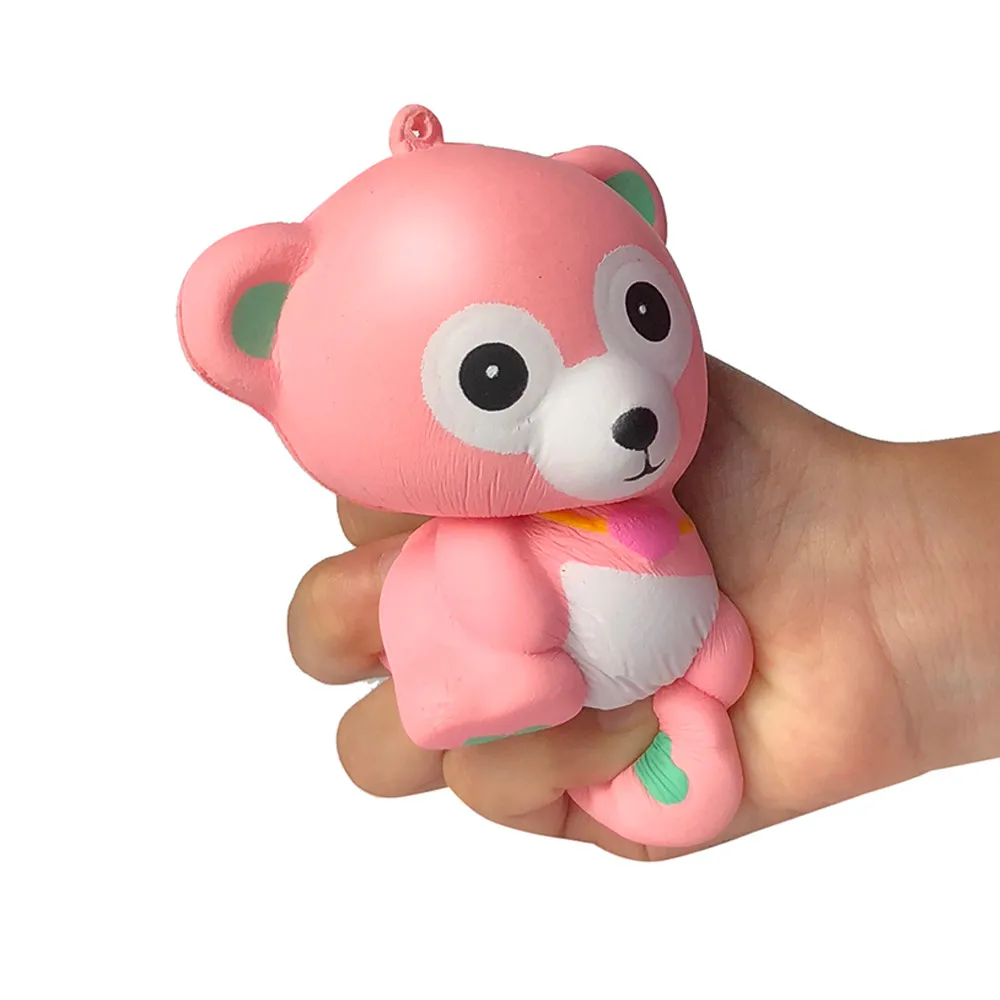 Squishies очаровательные медвежьи медленно растущий крем сжимающий ароматизированные игрушки для снятия стресса мягкие медленно растущие игрушки Z04