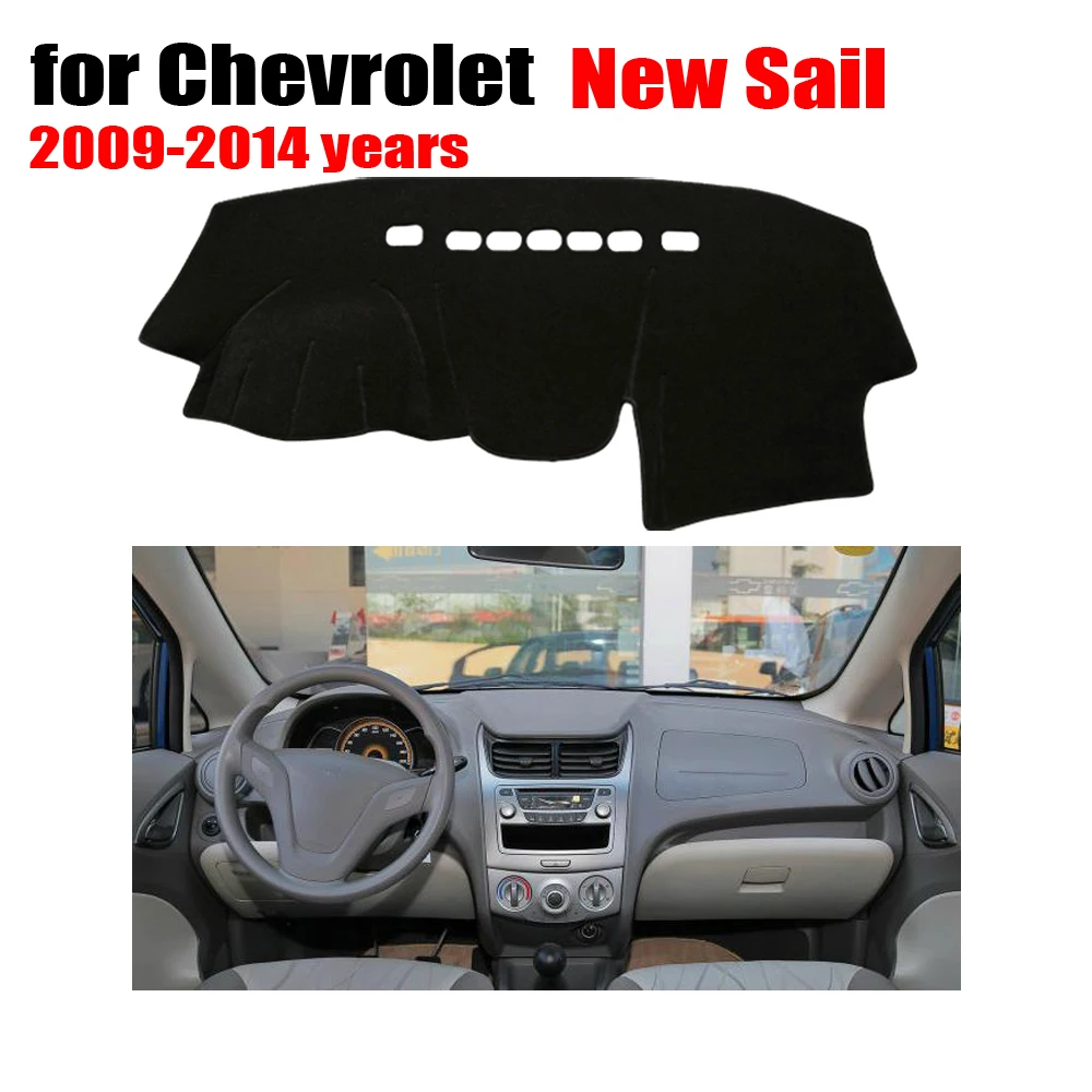

Car dashboard covers For Chevrolet new sail 2009 to 2014 left hand drives dashmat car Instrument platform pad accessories